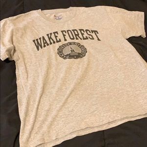 Champion Wake Forest T-shirt men’s medium gray